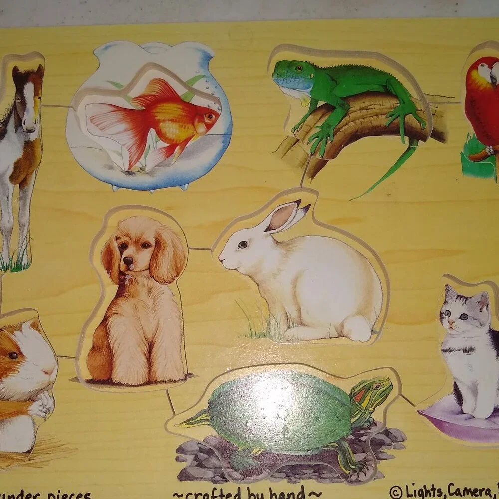 Melissa & Doug Puzzles: - Pets # 87 - Ocean Sea Animals # 169